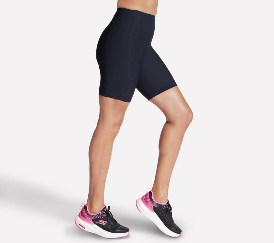 short cycliste taille haute go flex rib 8 pouces
