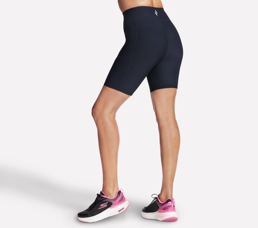 short cycliste taille haute go flex rib 8 pouces