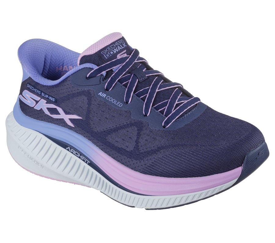 skechers slip-ins go walk max cushioning arch fit - areena