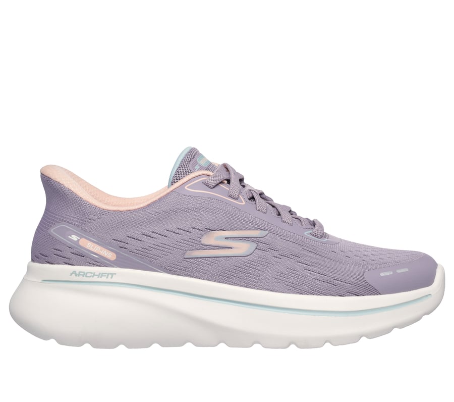 skechers slip-ins relaxed fit go walk arch fit n-joy