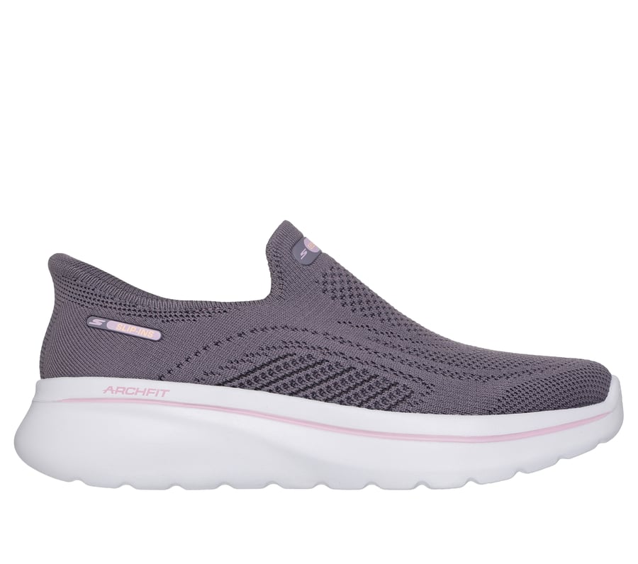 skechers slip-ins relaxed fit go walk arch fit n-joy - arianne