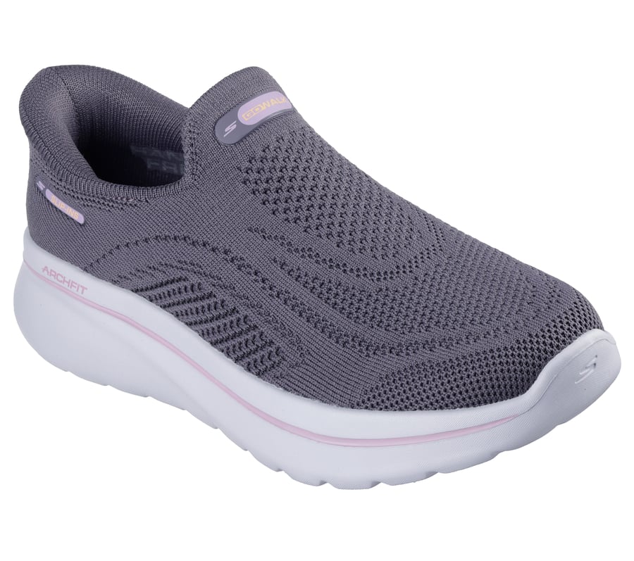 skechers slip-ins relaxed fit go walk arch fit n-joy - arianne