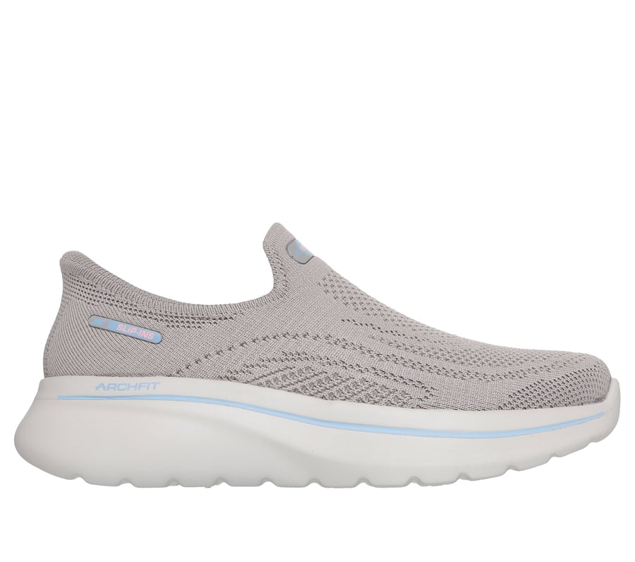 skechers slip-ins relaxed fit go walk arch fit n-joy - arianne