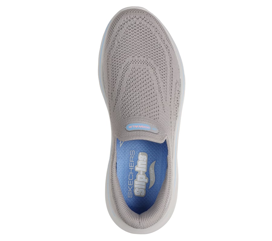 skechers slip-ins relaxed fit go walk arch fit n-joy - arianne