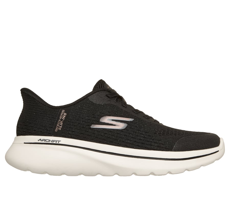 skechers slip-ins relaxed fit go walk arch fit n-joy - ria