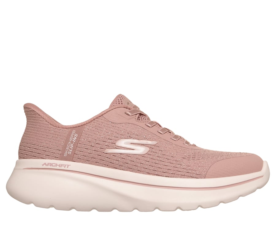 skechers slip-ins relaxed fit go walk arch fit n-joy - ria