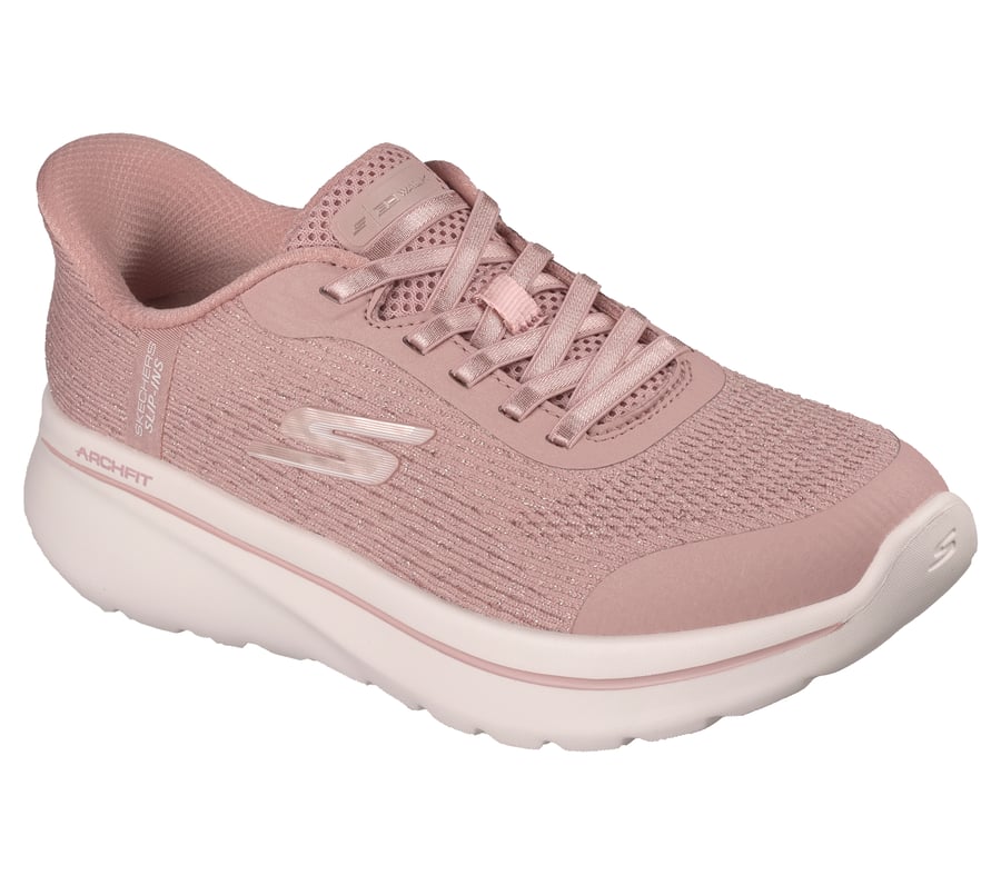 skechers slip-ins relaxed fit go walk arch fit n-joy - ria