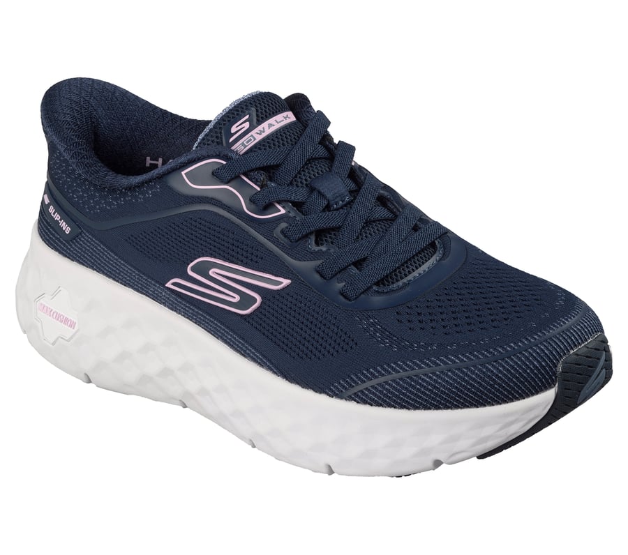 skechers slip-ins go walk max cushioning flex - remi