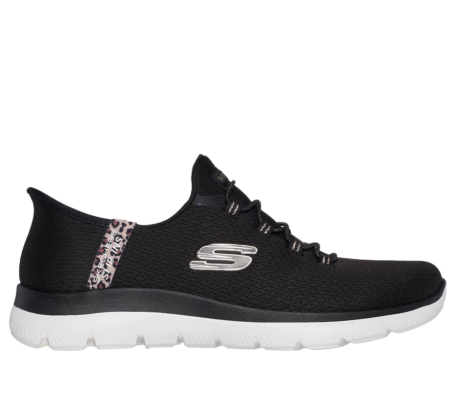 skechers slip-ins summits - leopard chic