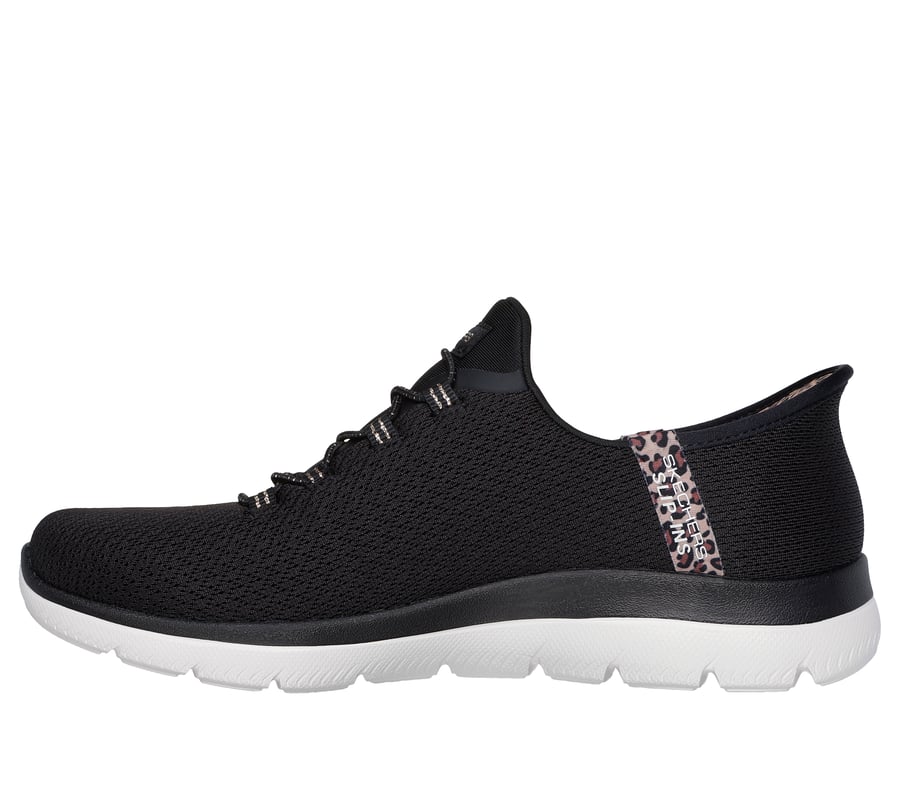 skechers slip-ins summits - leopard chic