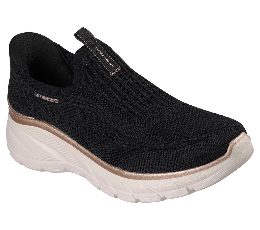 skechers slip-ins fashion fit 2.0 - midnight shine