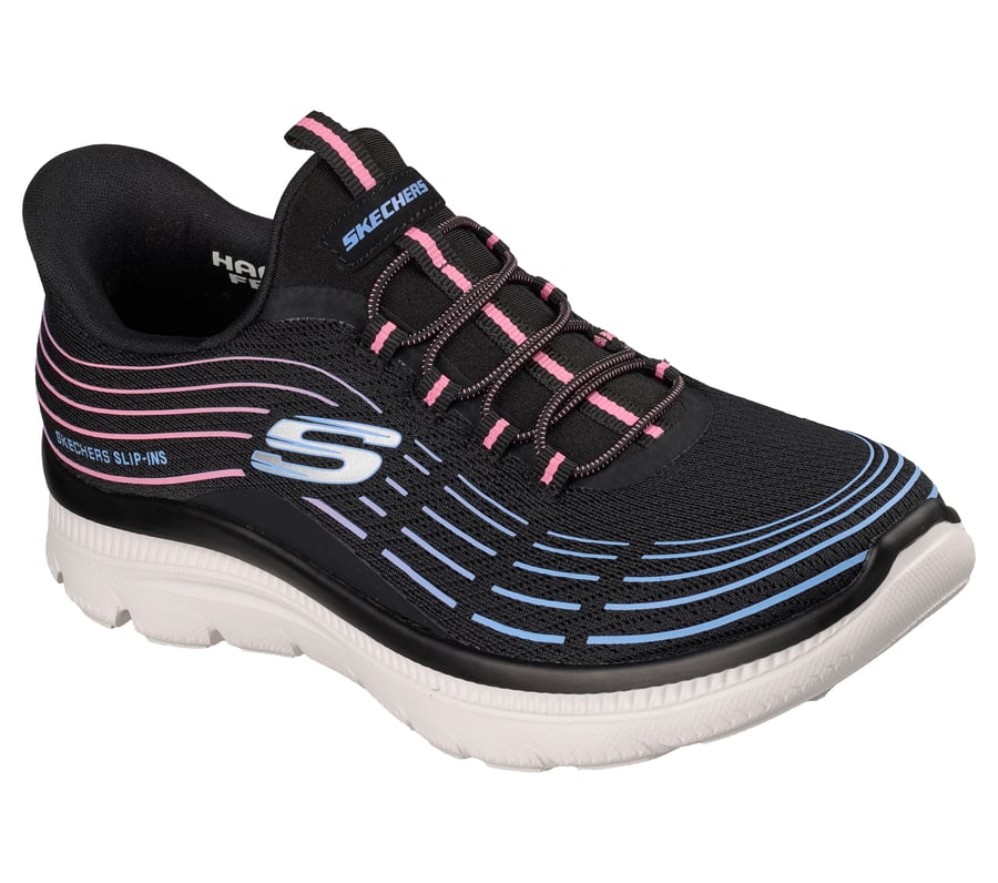 skechers slip-ins summits plus - bright wave