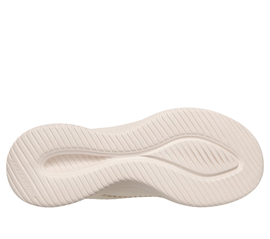 skechers slip-ins martha stewart arch fit ultra flex 3.0 - metallic grace