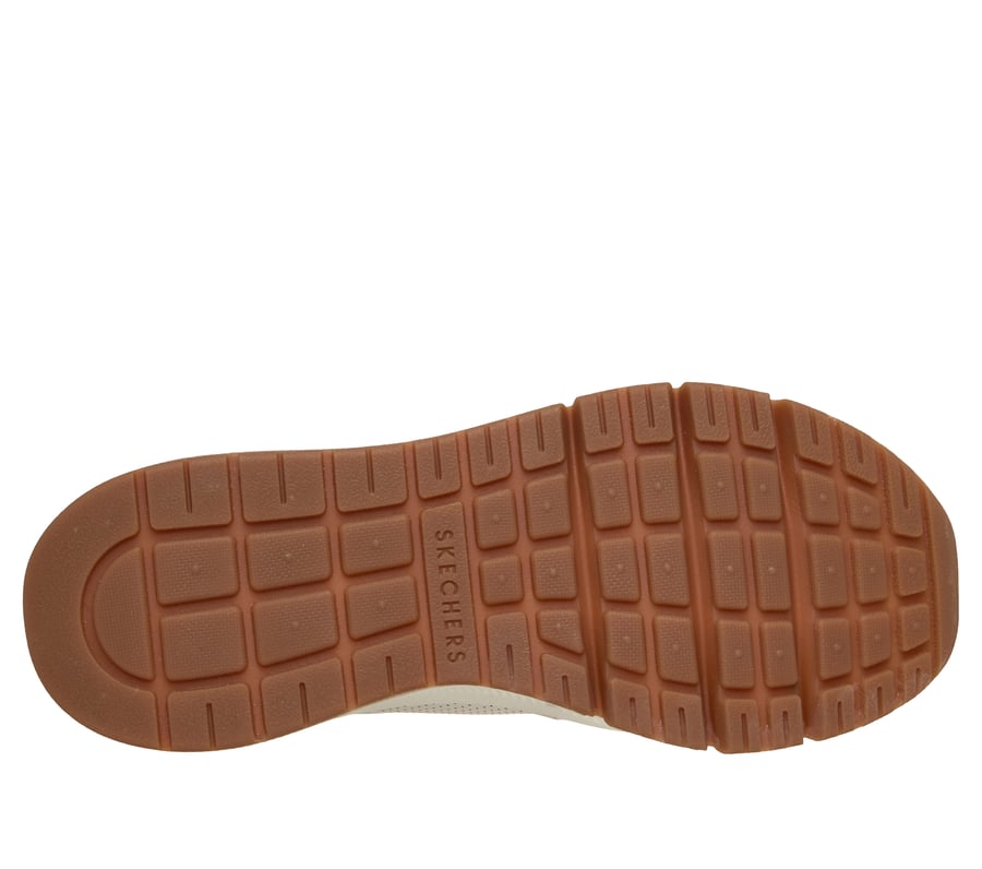 skechers slip-ins uno icon en cuir premium - luxe air