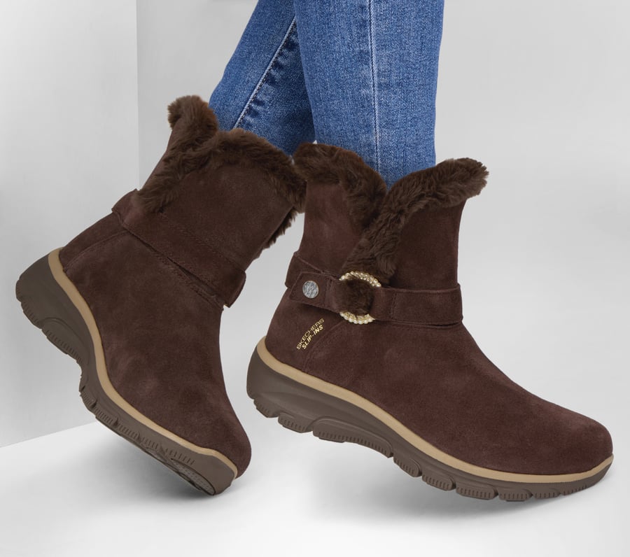 skechers slip-ins martha stewart relaxed fit décontracté - pretty privilege