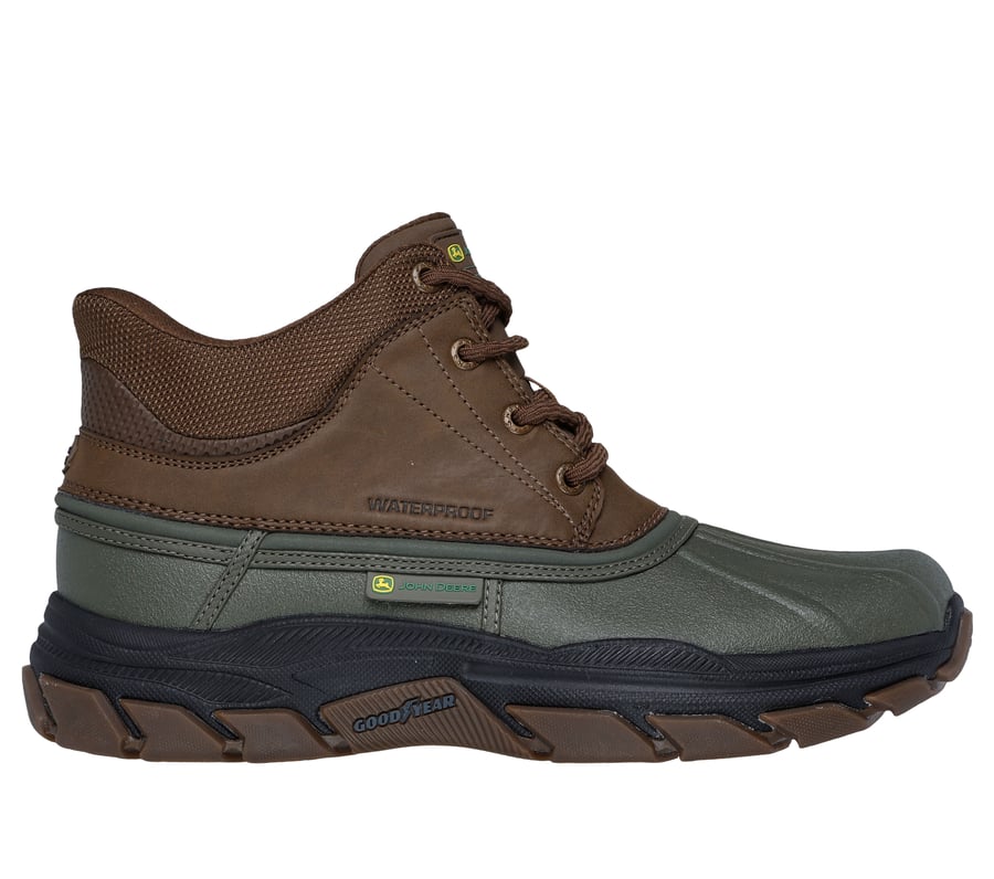 skechers slip-ins john deere waterproof relaxed fit respected - swamper