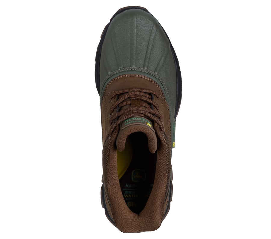 skechers slip-ins john deere waterproof relaxed fit respected - swamper