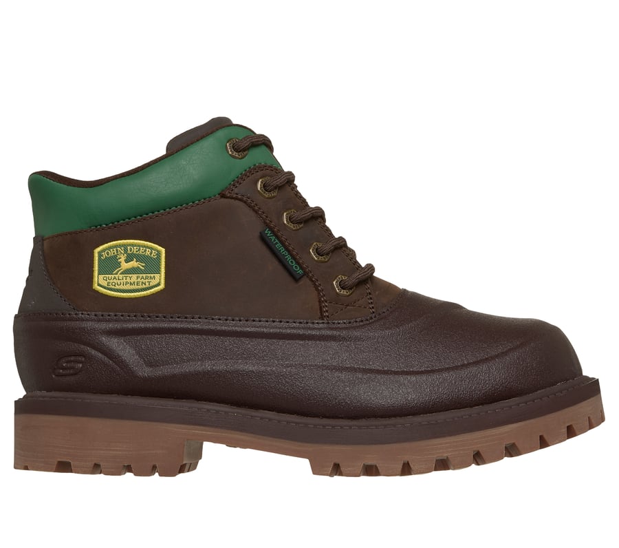 skechers slip-ins john deere waterproof relaxed fit sergeants - junto