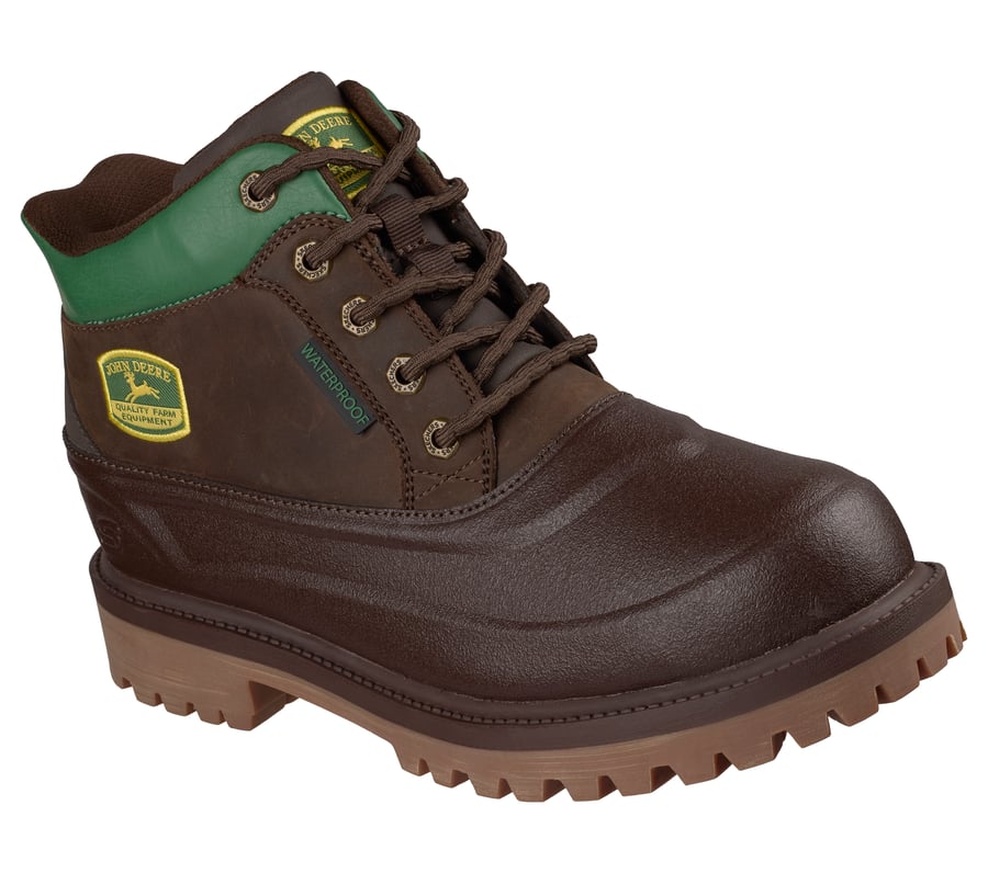 skechers slip-ins john deere waterproof relaxed fit sergeants - junto