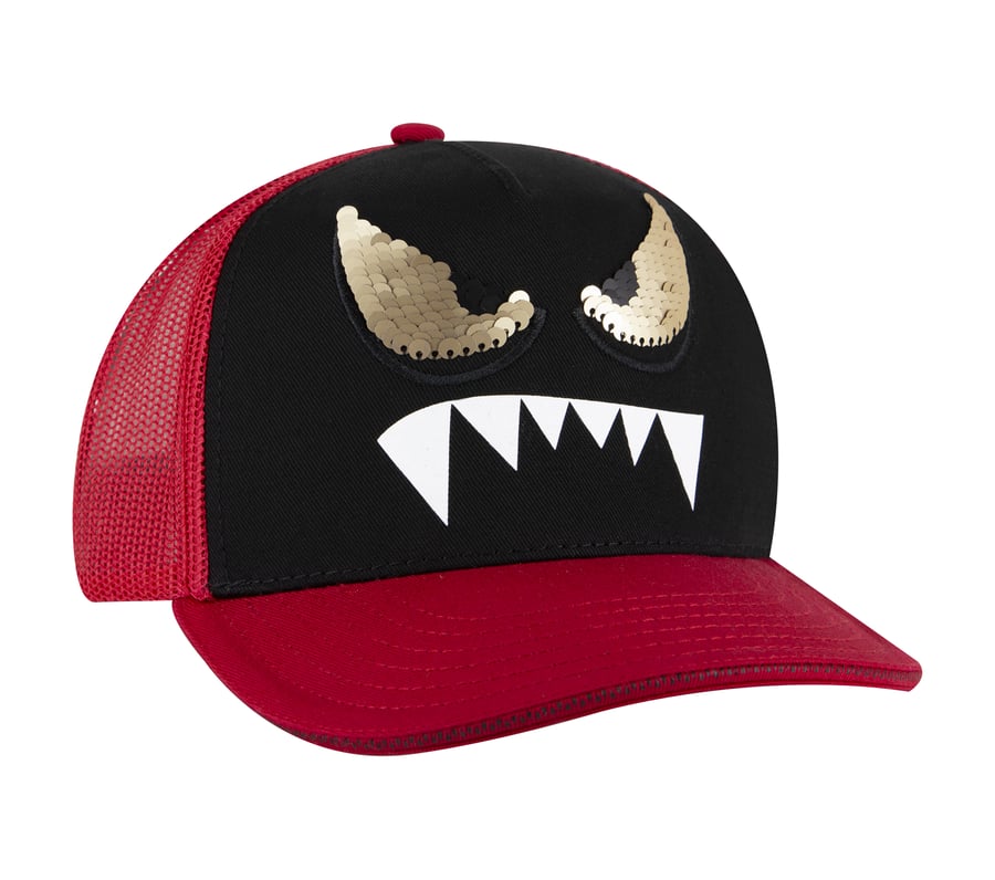 casquette de camionneur skechers monster eyes