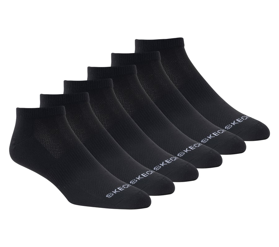 lot de 6 paires de chaussettes de sport rayées basses pour femmes