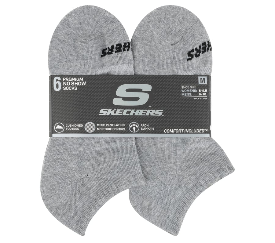 lot de 6 paires de chaussettes basses core taille moyenne