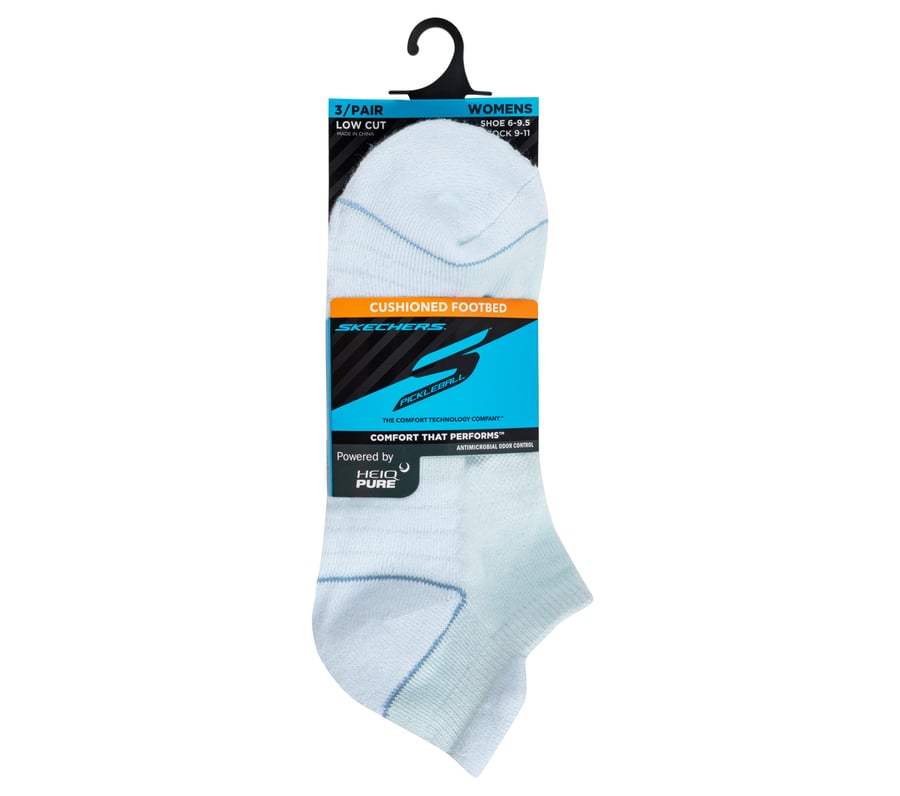 lot de 3 paires de chaussettes de pickleball performantes pour femmes