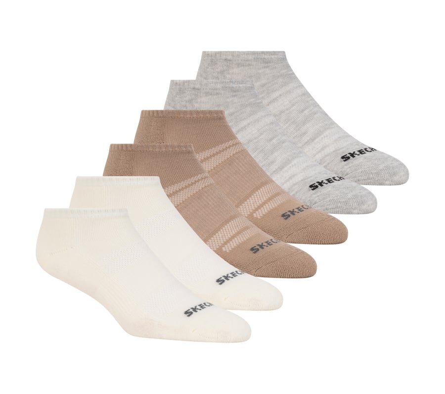 lot de 6 paires de chaussettes basses core taille moyenne
