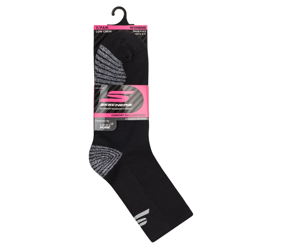 lot de 3 paires de chaussettes basses mi-mollet en éponge pour femmes