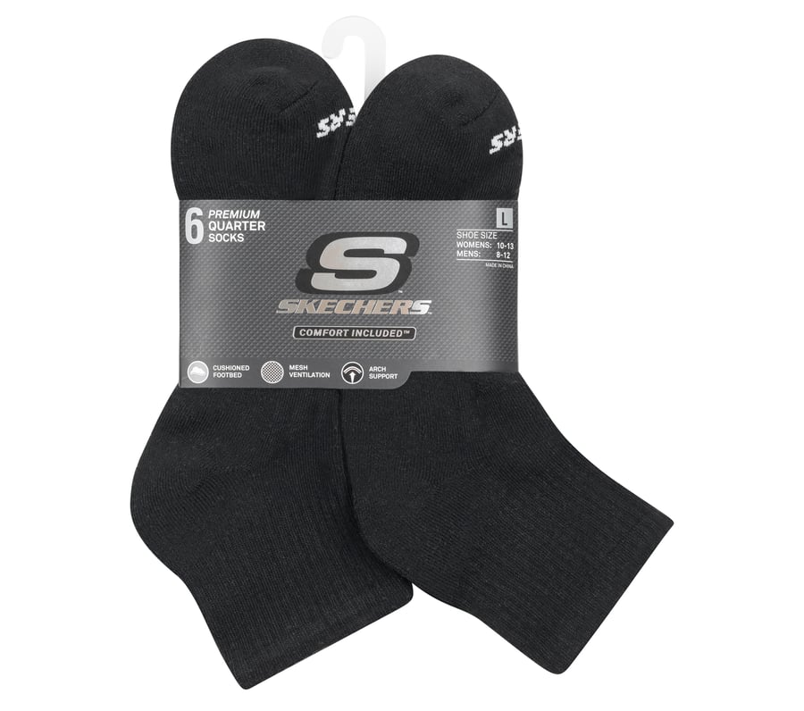 lot de 6 paires de chaussettes core quarter large