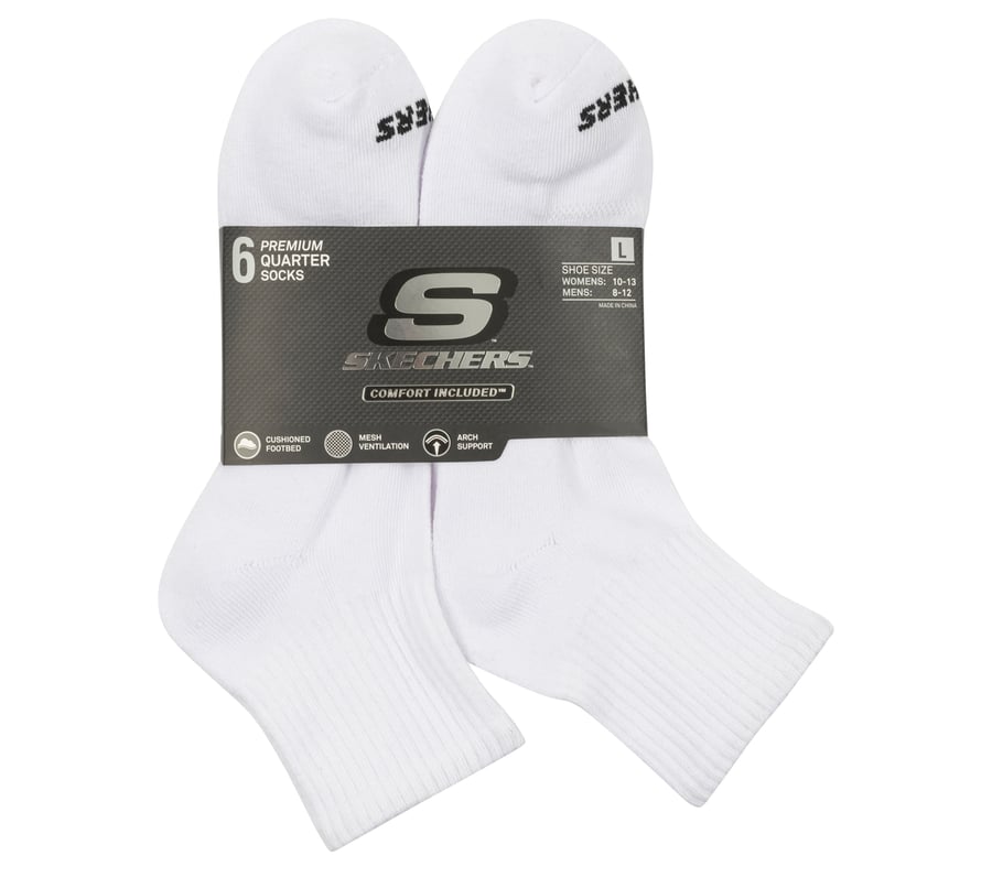 lot de 6 paires de chaussettes core quarter large