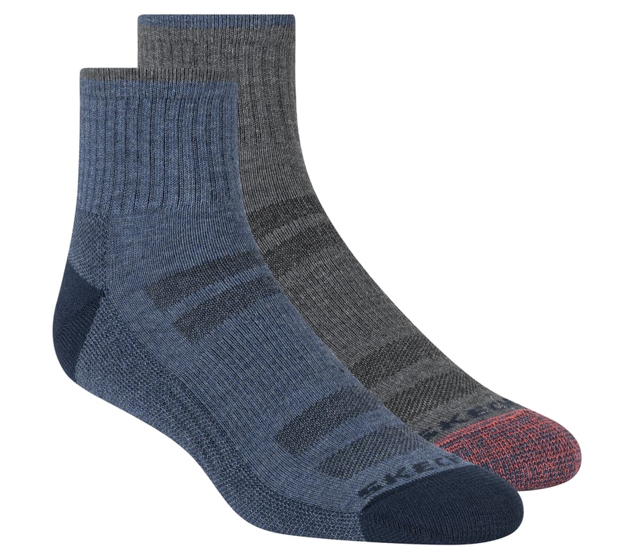 chaussettes montantes coolmax pour homme - lot de 2
