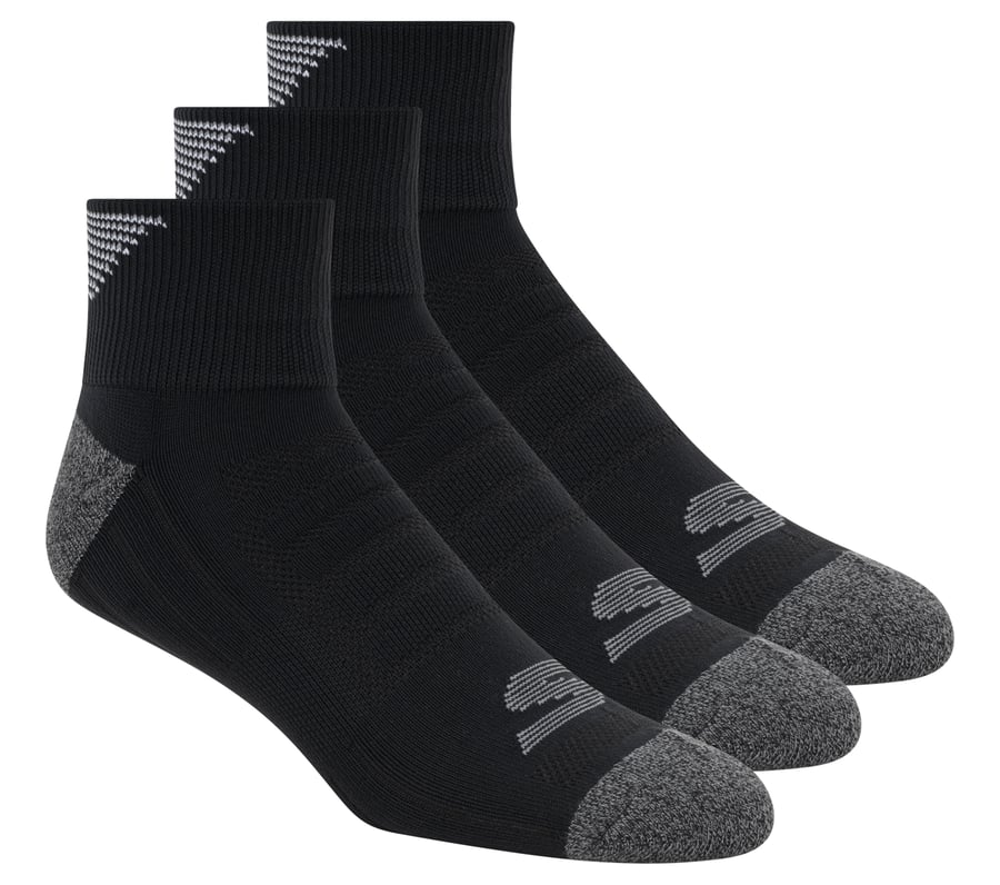 lot de 3 paires de chaussettes mi-mollet en éponge pour homme