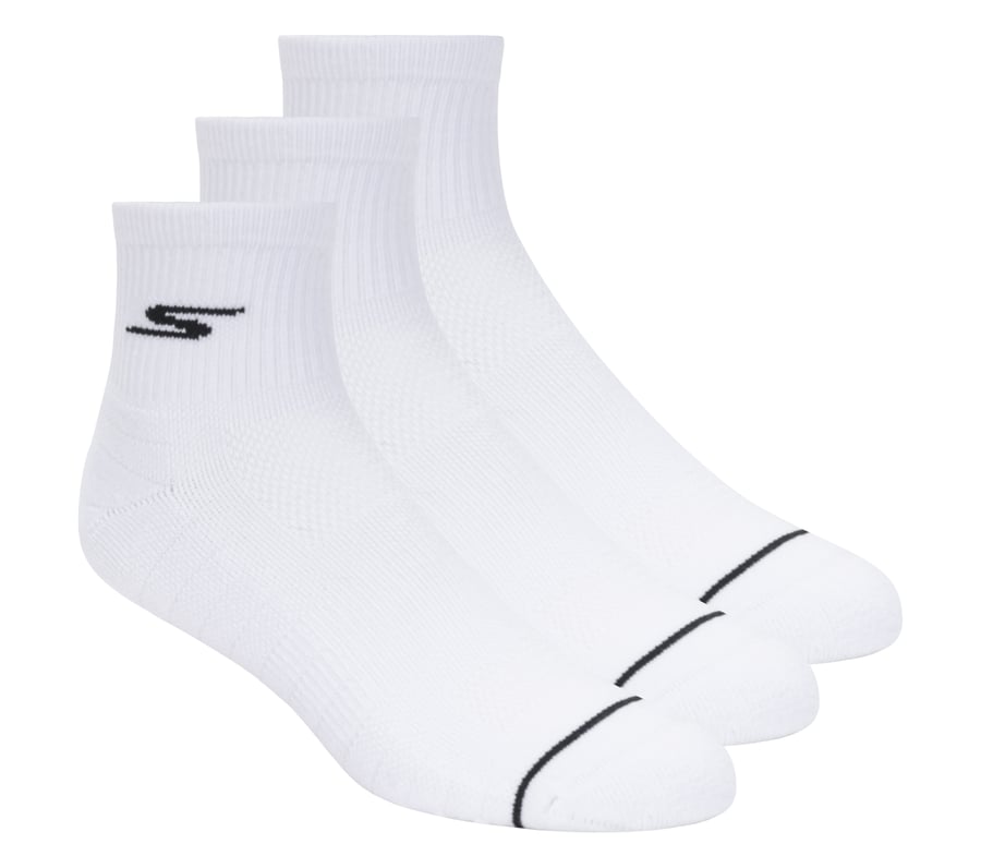 chaussettes basiques quarter premium - lot de 3