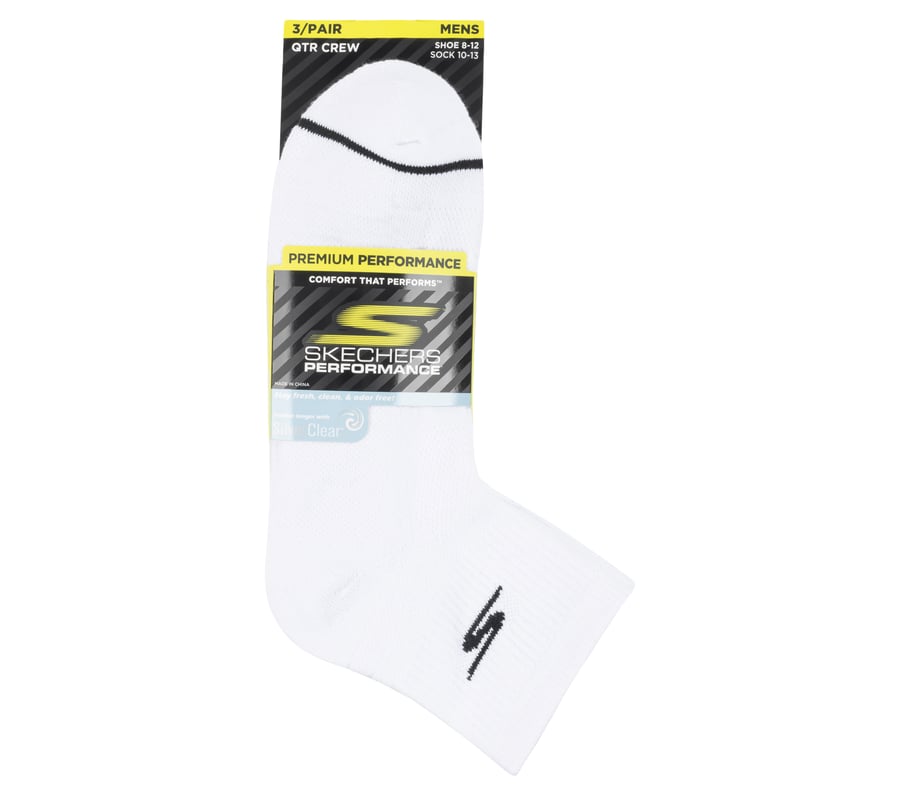 chaussettes basiques quarter premium - lot de 3