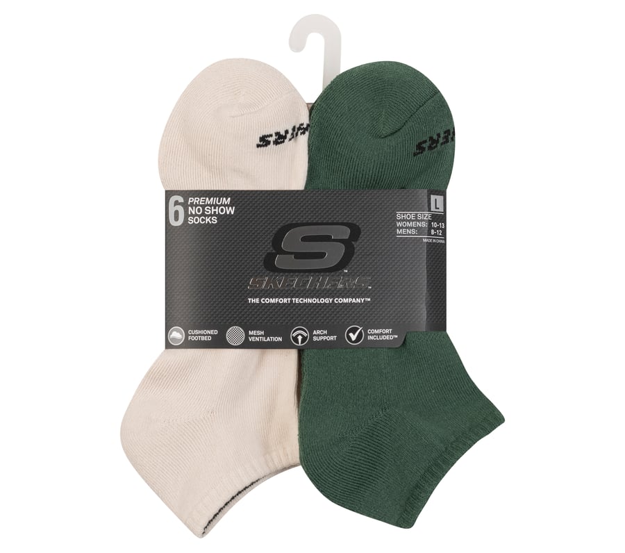lot de 6 paires de chaussettes basses core taille l