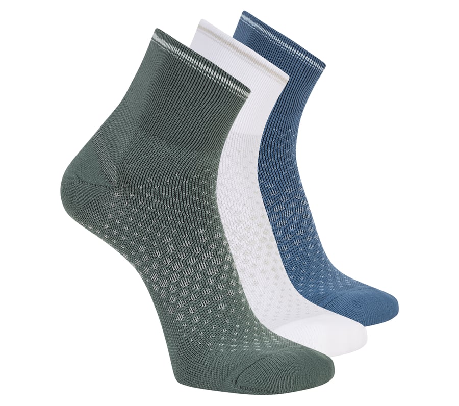 lot de 3 paires de chaussettes de running mi-mollet pour homme