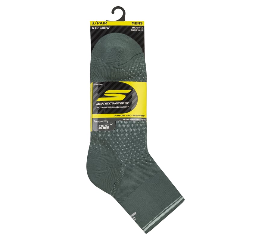 lot de 3 paires de chaussettes de running mi-mollet pour homme