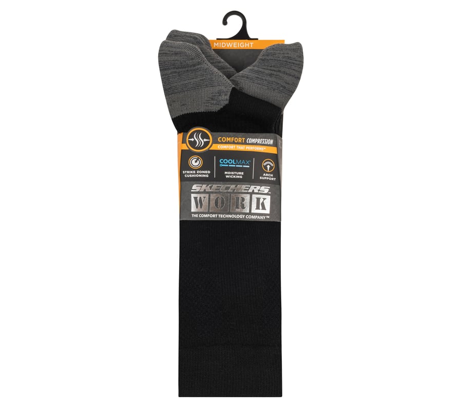 travail lot de 3 paires de chaussettes de compression montantes pour homme