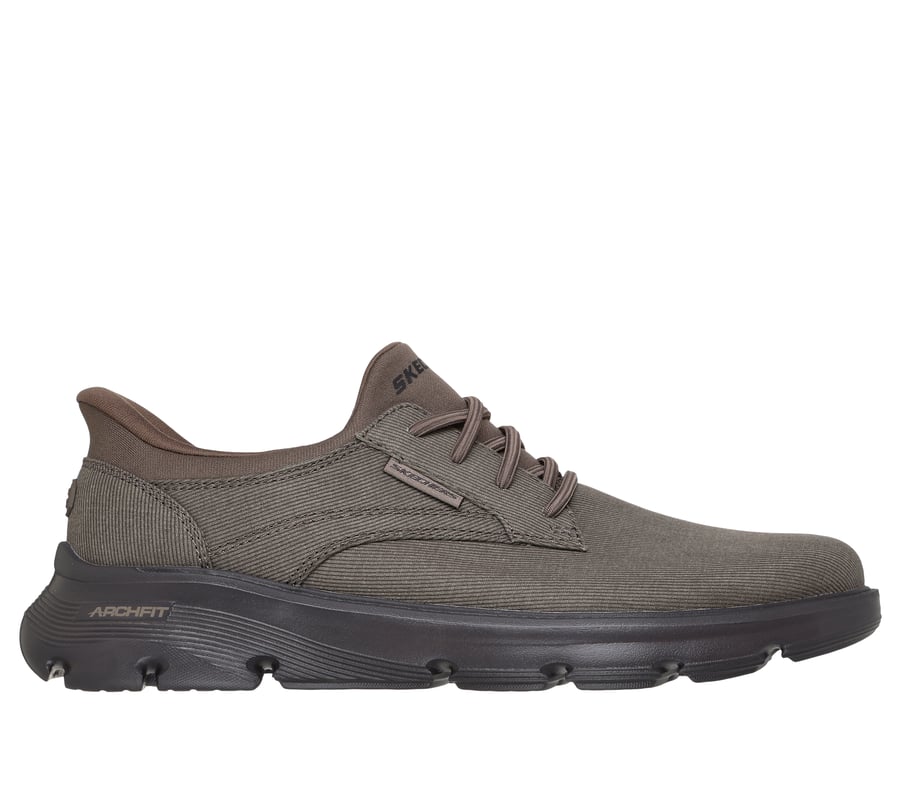 skechers slip-ins relaxed fit soutien de la voûte plantaire garza - thaddeus
