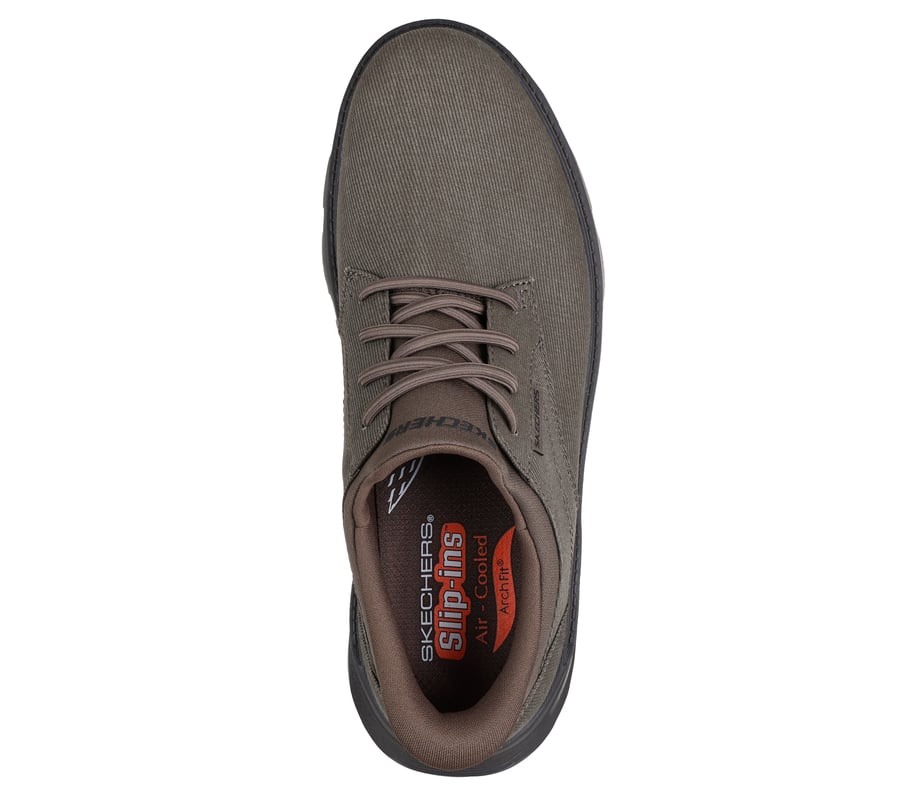 skechers slip-ins relaxed fit soutien de la voûte plantaire garza - thaddeus
