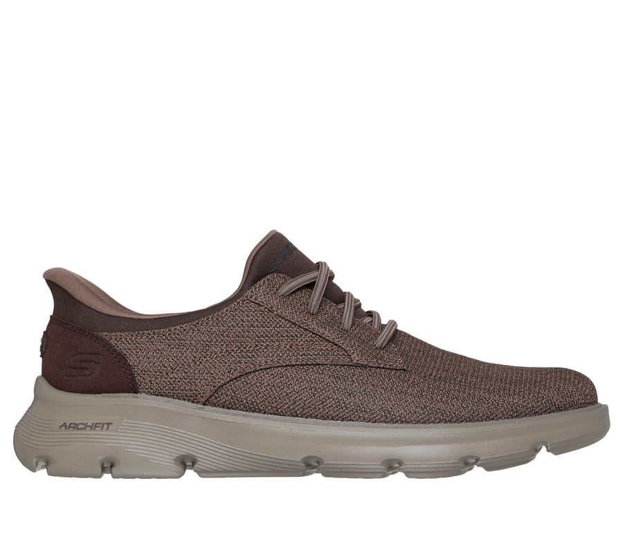 skechers slip-ins relaxed fit arch fit garza - chapman