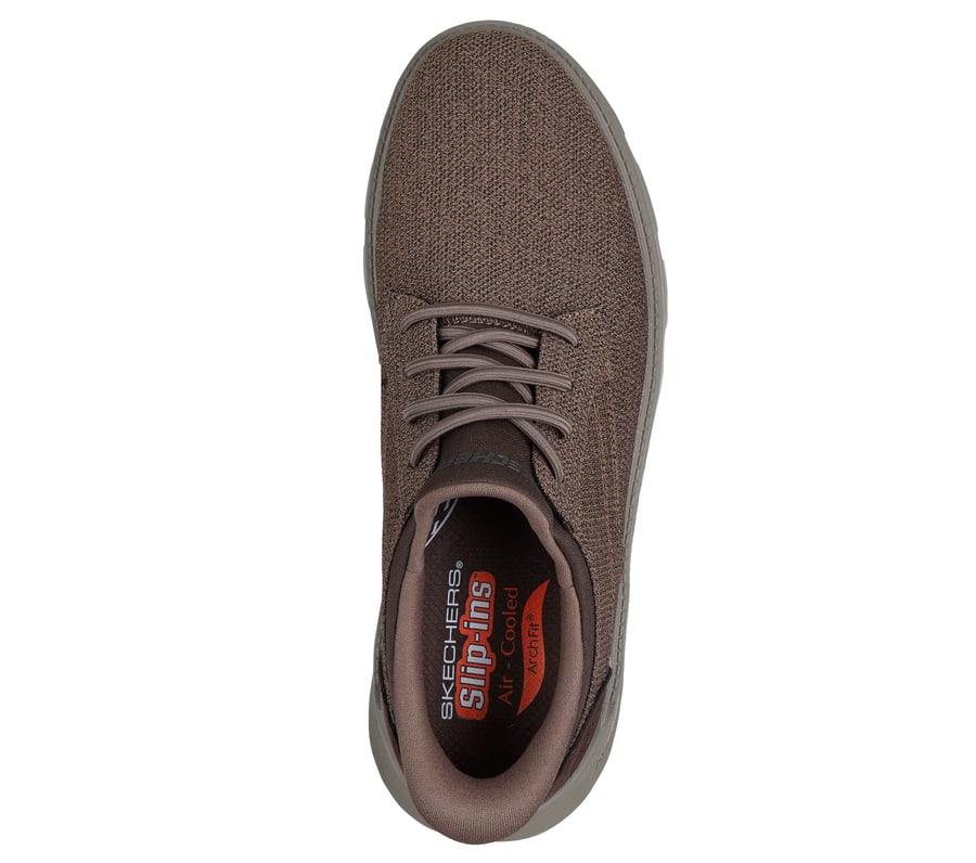 skechers slip-ins relaxed fit arch fit garza - chapman