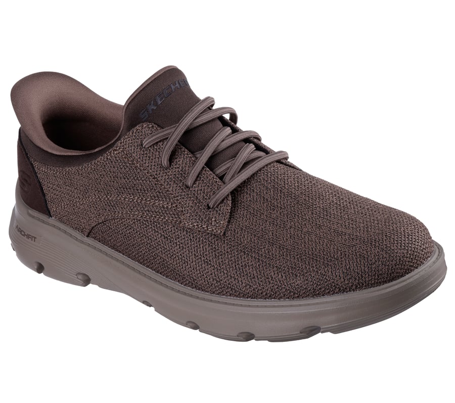 skechers slip-ins relaxed fit arch fit garza - chapman