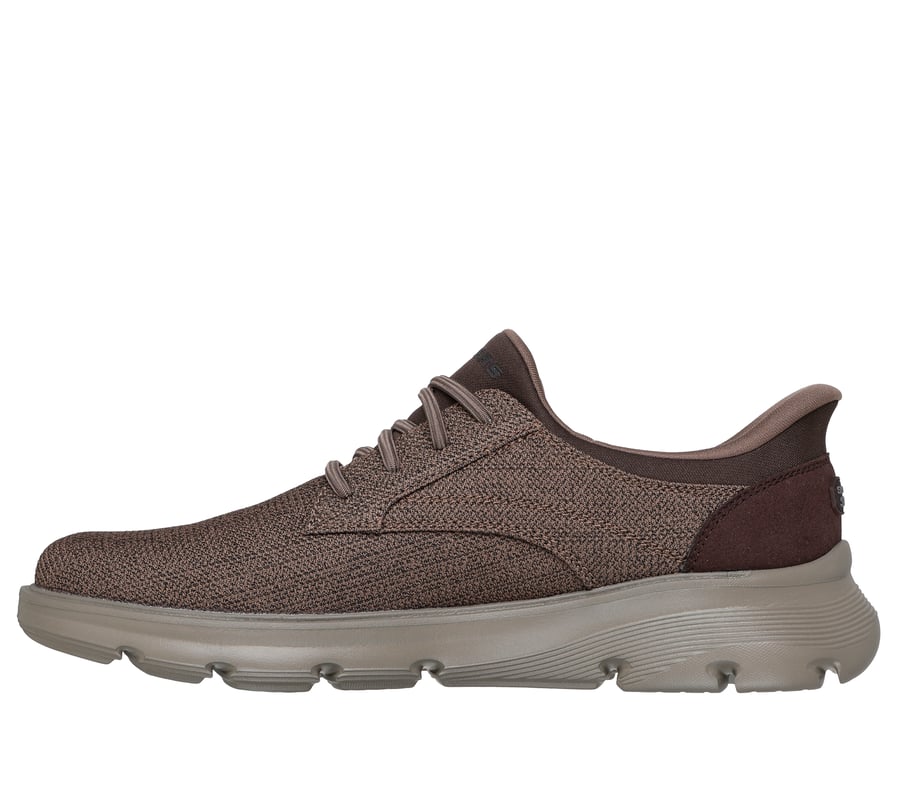 skechers slip-ins relaxed fit arch fit garza - chapman