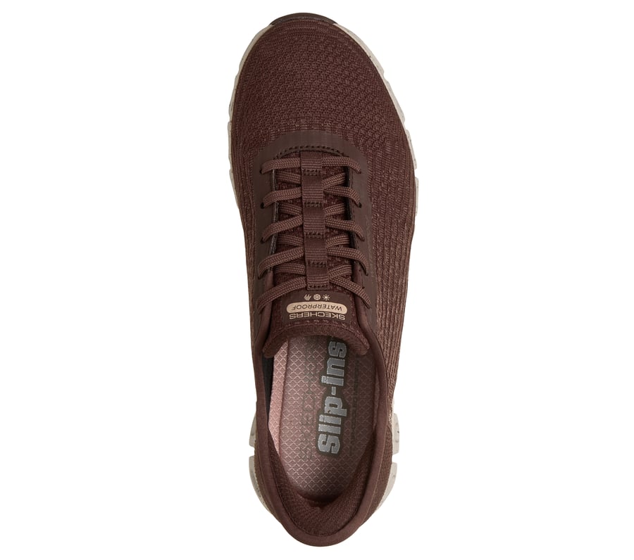 skechers slip-ins waterproof glide-step