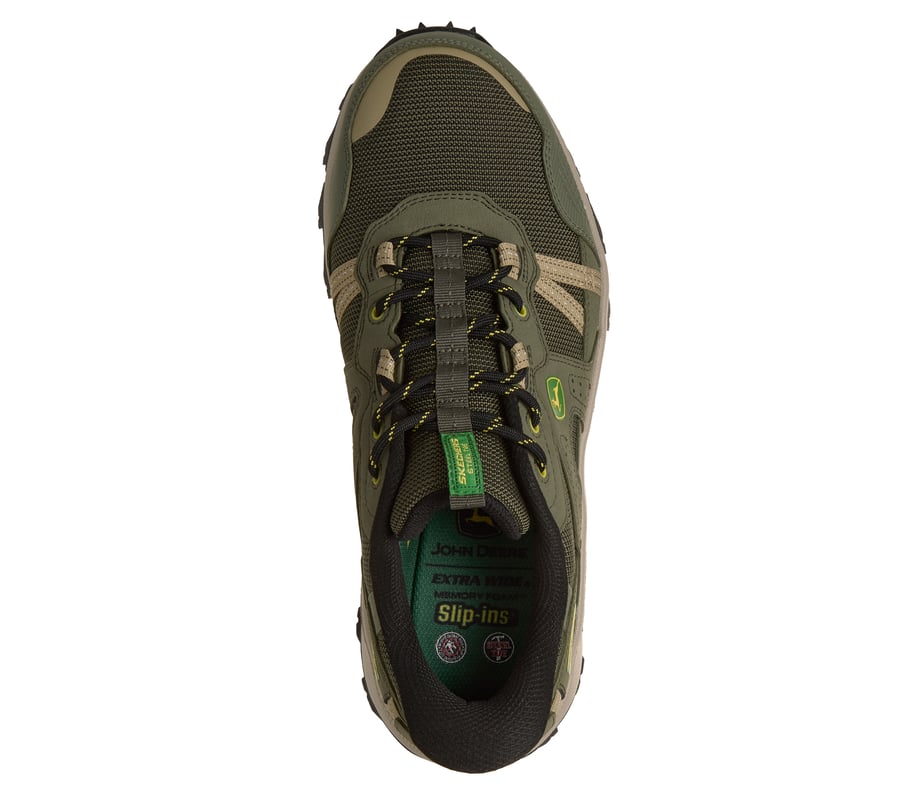 chaussures skechers slip-ins john deere relaxed fit equalizer 5.0 trail - orchard st