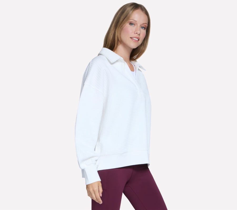 chemise à manches longues à col confortable pour le centre-ville