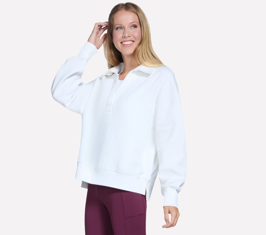 chemise à manches longues à col confortable pour le centre-ville
