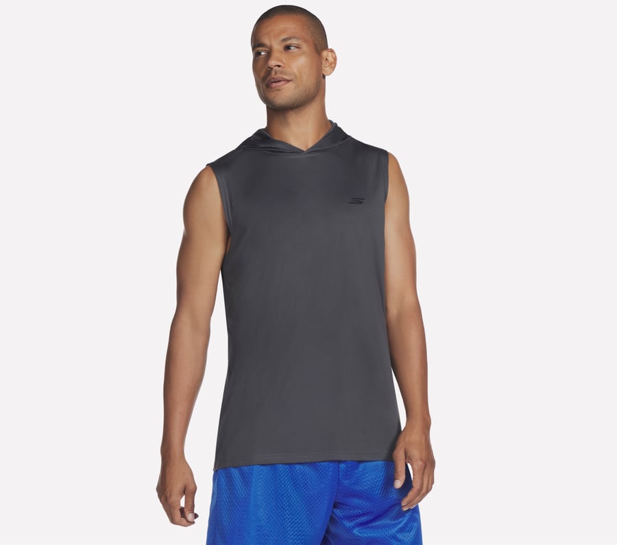 sweat à capuche sans manches hoops